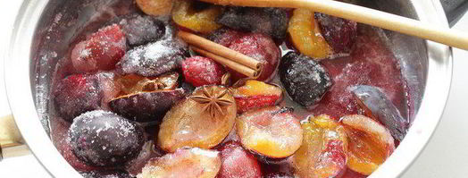 пряное сливовое варенье. Шаг 2