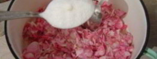 розовое варенье пятиминутка. Шаг 5