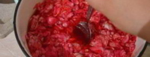 розовое варенье пятиминутка. Шаг 7