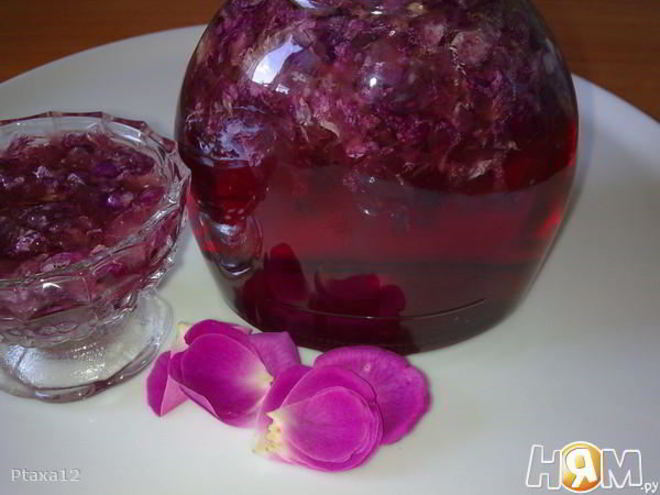 Рецепт розового варенья