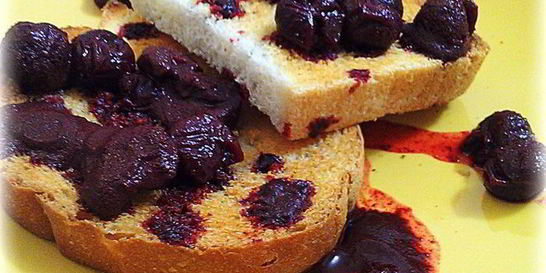 Шоколадно-вишневое варенье