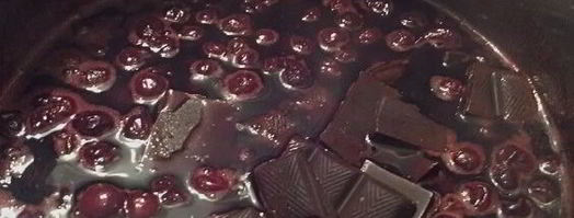 шоколадно-вишневое варенье. Шаг 2