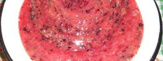 сырое варенье из йошты. Шаг 2