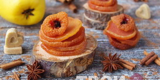 Цукаты из айвы