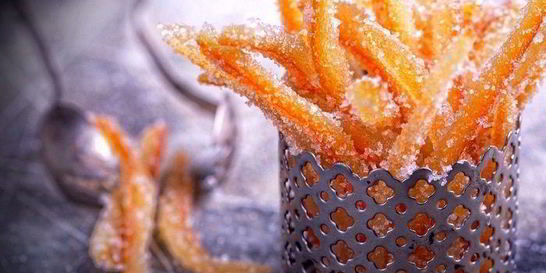 Цукаты из апельсиновых корочек