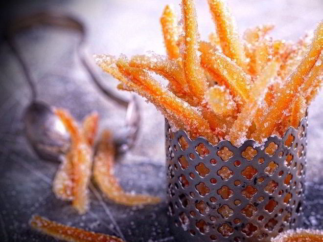 Рецепт цукатов из апельсиновых корочек