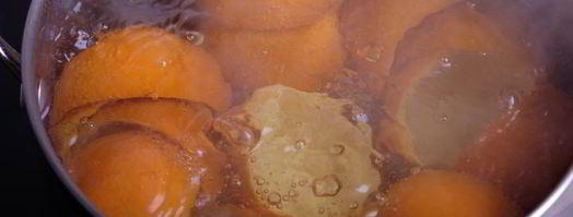 цукаты из апельсиновых корочек. Шаг 2