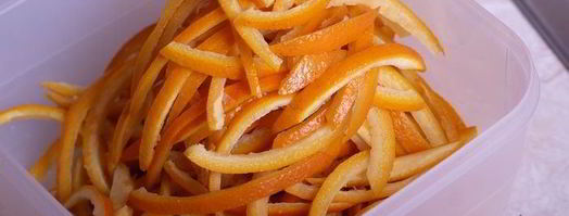 цукаты из апельсиновых корочек. Шаг 3