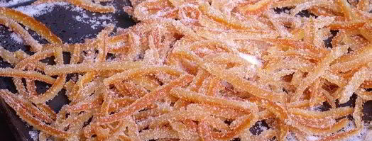 цукаты из апельсиновых корочек. Шаг 9