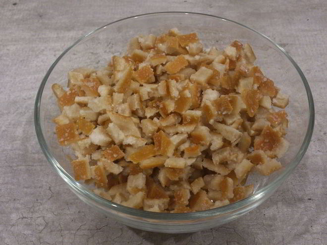 Рецепт цукатов из апельсиновых корок