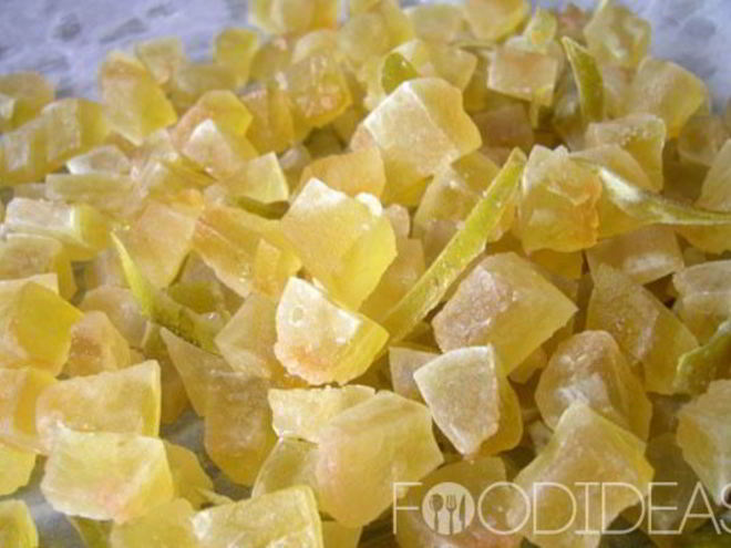 Рецепт цукатов из арбузных корок