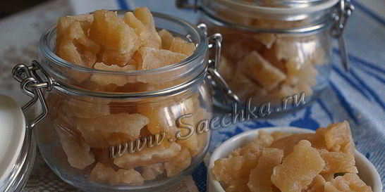 Цукаты из дыни