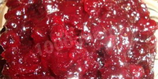 Варенье черноплодная рябина с яблоками