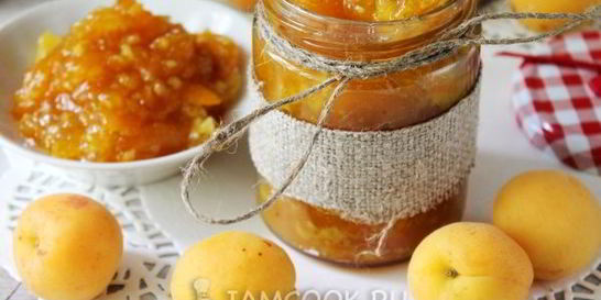 Варенье из абрикосов с апельсинами