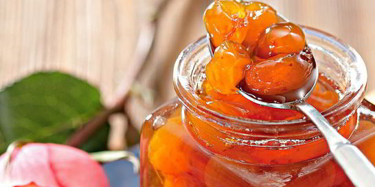 Варенье из белой черешни