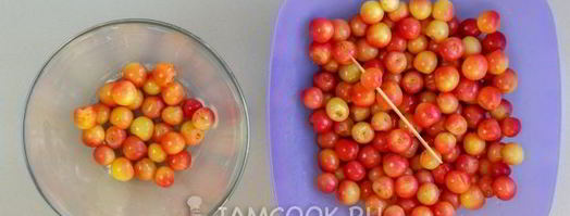 варенье из черешни с апельсином. Шаг 5