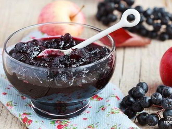 Рецепт варенья из черноплодки