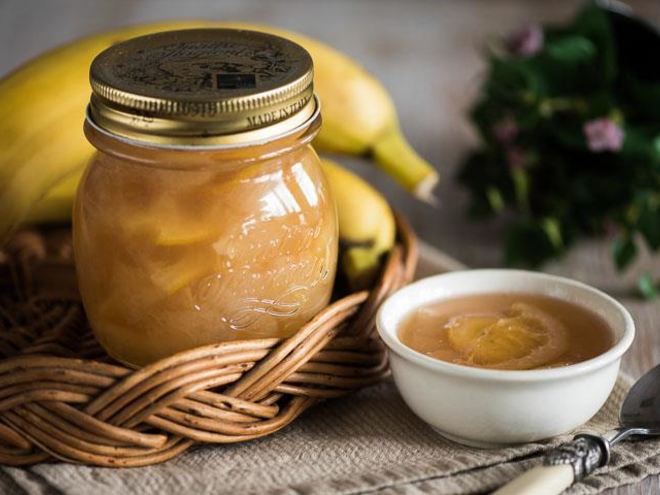 Рецепт варенья из дыни с бананами