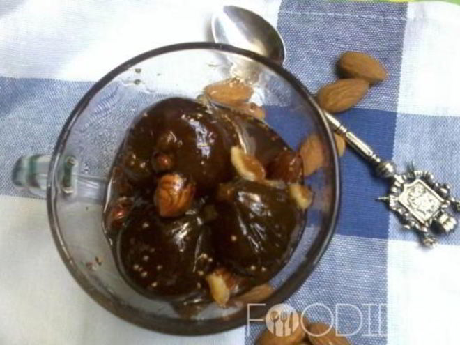 Рецепт варенья из инжира с орехами