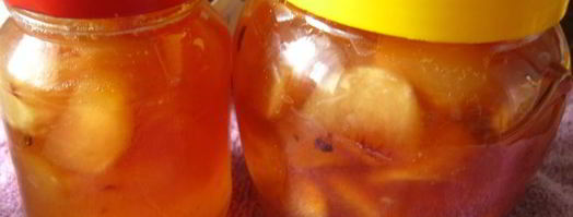 варенье из инжирного персика с лимоном и розовым перцем. Шаг 11