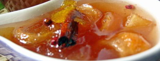 варенье из инжирного персика с лимоном и розовым перцем. Шаг 12