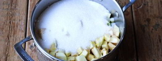 варенье из кабачков с яблоками. Шаг 9