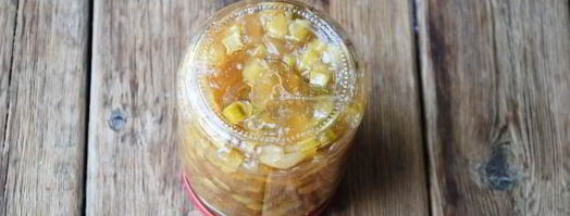 варенье из кабачков с яблоками. Шаг 13