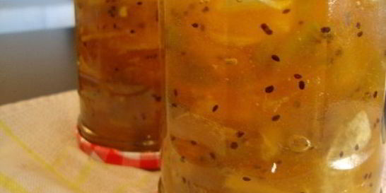 Варенье из киви и яблок