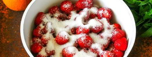 варенье из клубники с апельсинами. Шаг 5