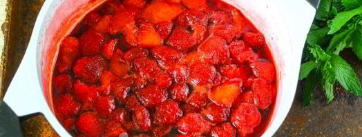 варенье из клубники с апельсинами. Шаг 7