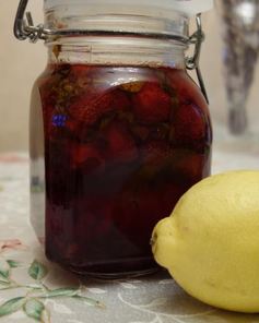 Варенье из клубники с лимоном и мятой