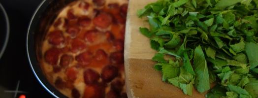 варенье из клубники с лимоном и мятой. Шаг 7