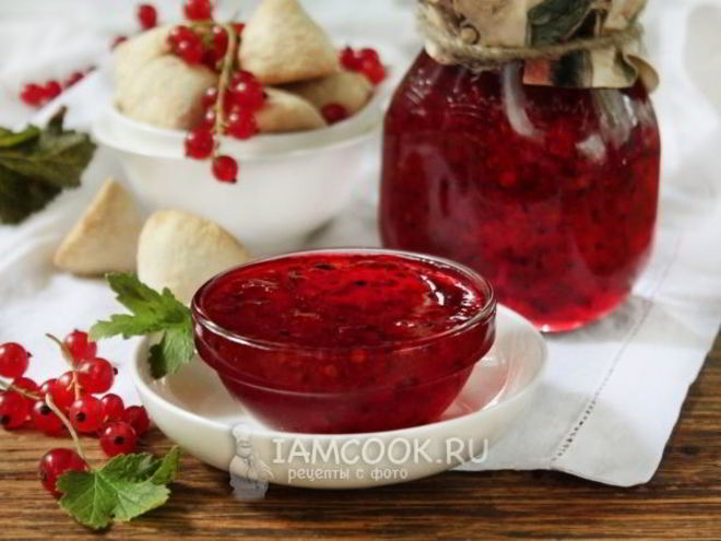 Рецепт варенья из красной смородины 5-минутка