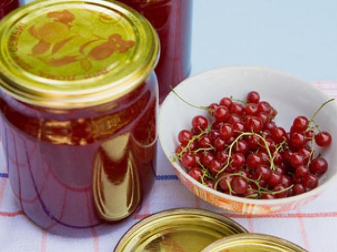 Рецепт варенья из красной смородины