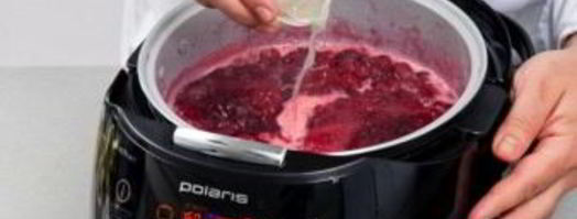 варенье из малины в мультиварке. Шаг 4