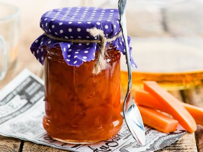Рецепт варенья из моркови и имбиря