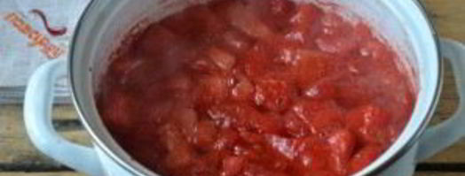 варенье из мякоти арбуза на зиму. Шаг 4