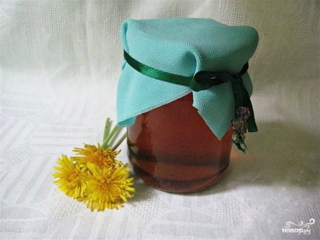 Рецепт варенья из одуванчиков с цветками