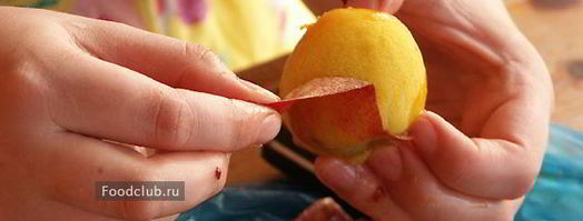 варенье из персиков. Шаг 2