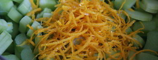 варенье из ревеня с зелеными яблоками и имбирем. Шаг 2