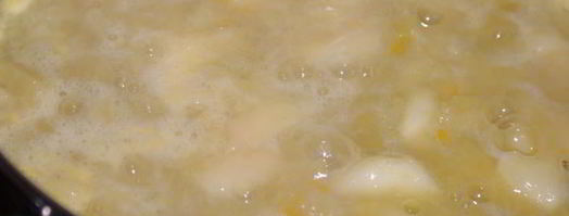 варенье из ревеня с зелеными яблоками и имбирем. Шаг 7