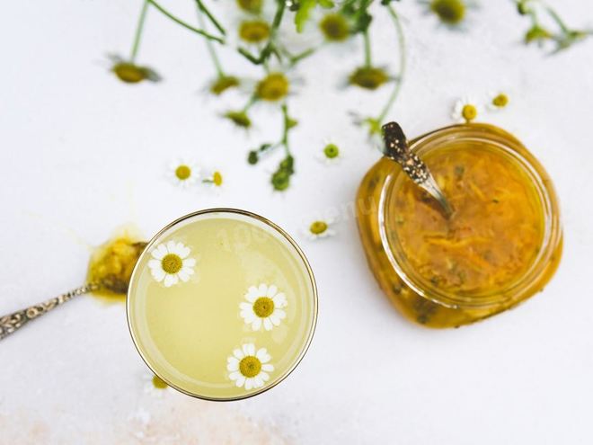 Рецепт варенья из ромашки