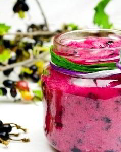 Варенье из смородины, перетертое с сахаром