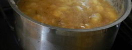 варенье из спелых бананов. Шаг 2