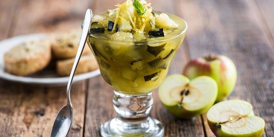 Варенье из цукини с яблоками