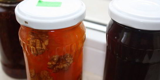 Варенье из тыквы с орехами