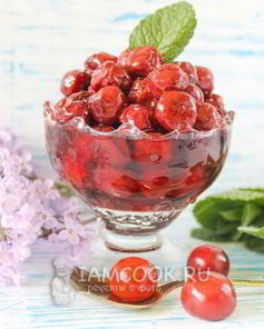 Варенье из вишни с косточкой Пятиминутка