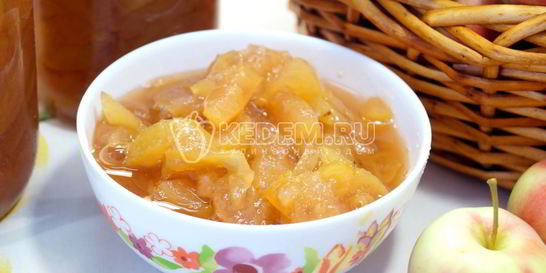 Варенье из яблок дольками