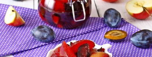 варенье из яблок и слив на зиму. Шаг 11