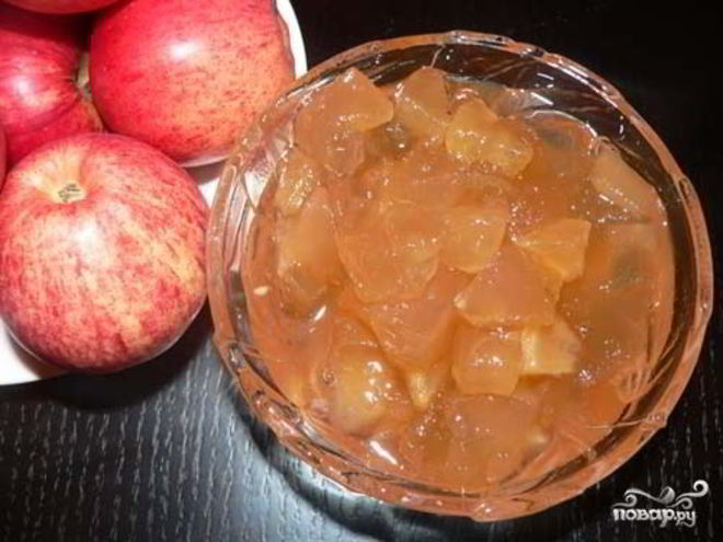 Рецепт варенья из яблок в микроволновке